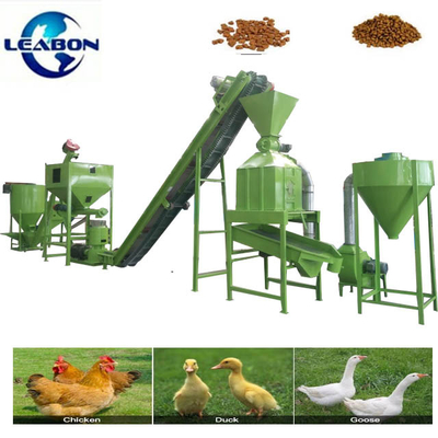Animal Feed Stretch Wrapping Machine Poultry Feed Pellet Making Line Machines For Sale