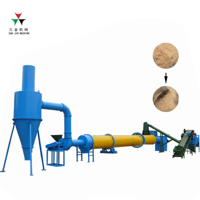Sustainable Biomass Flour Pellet Flour Wood Alfalfa Air Circulation Wet Drying Processing Pipe Drying Stove Ce Approved Professional Sawdust Dryer Machine